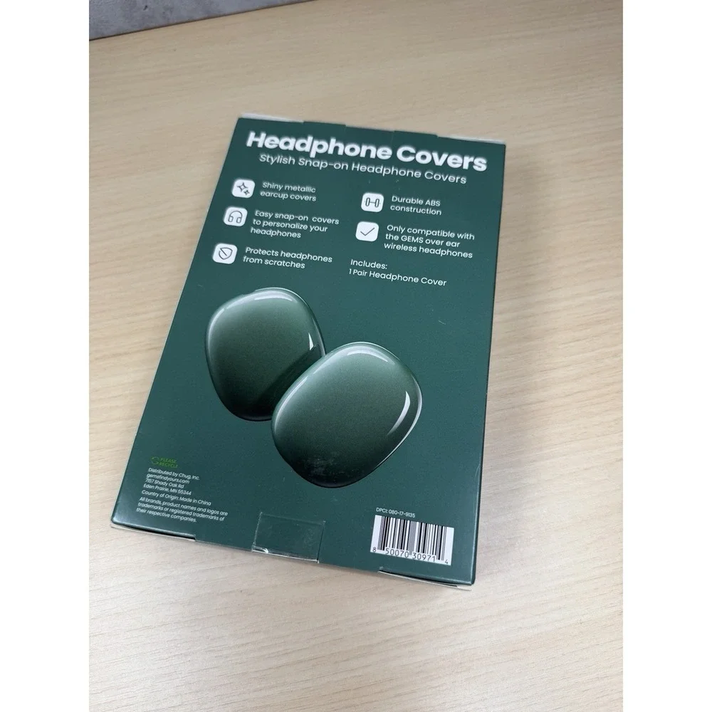 GEMS Wireless Over-Ear Headphone Covers Green‎